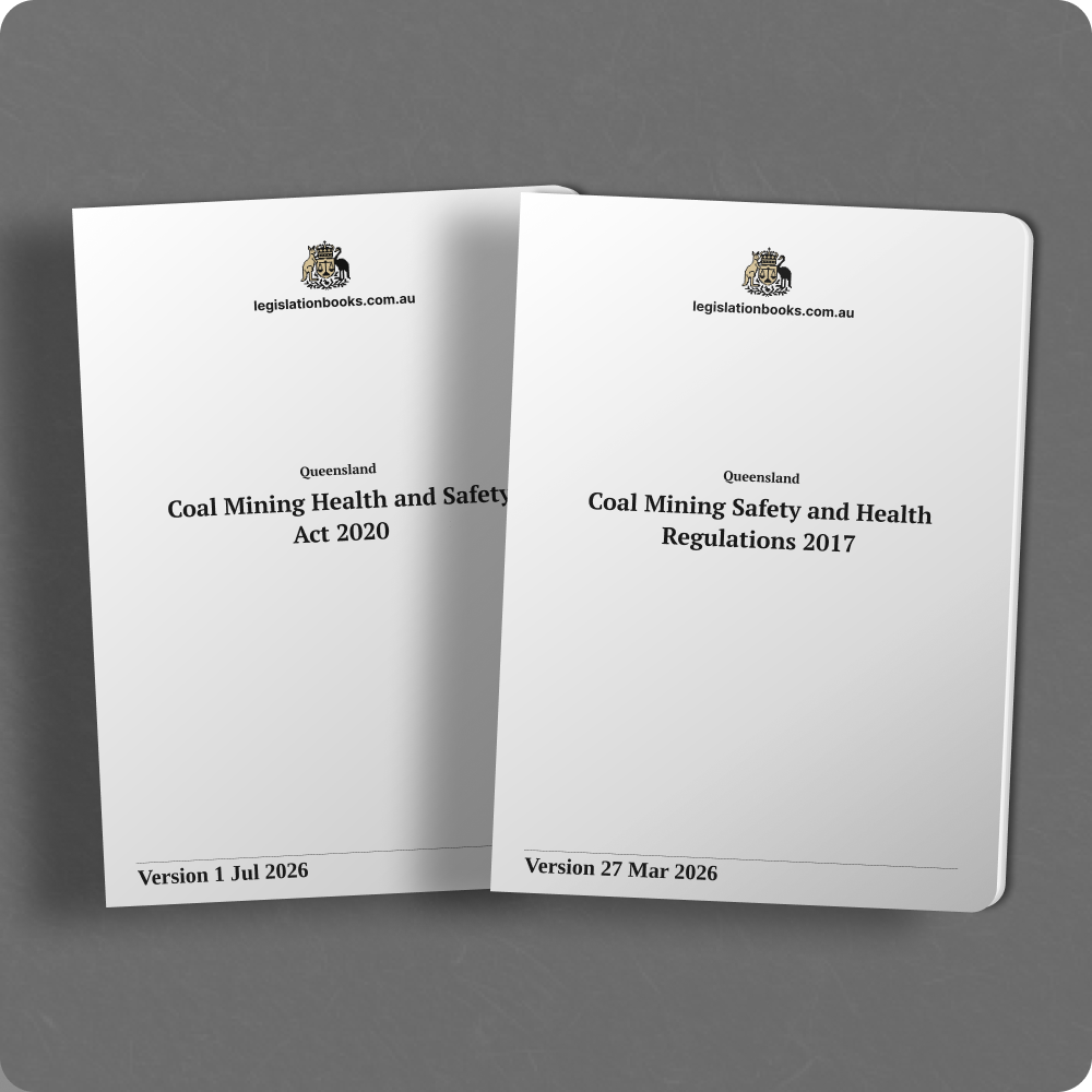 QLD Coal Mining Act + Regs Bundle