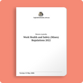 Western Australia - Work Health and Safety (Mines) Regulations 2022